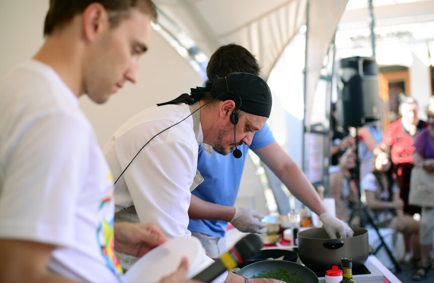 В Москве прошел гастрономический фестиваль "Дни Италии" 13 фото