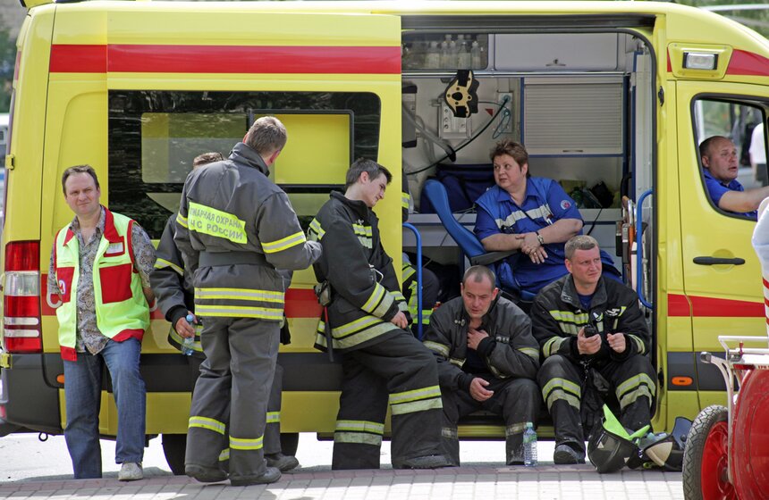 Крупная авария в московском метро 14 фото