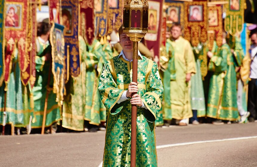 Состоялся Крестный ход в честь 700-летия Сергия Радонежского 11 фото