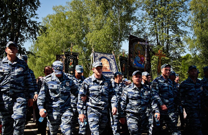 Состоялся Крестный ход в честь 700-летия Сергия Радонежского 15 фото