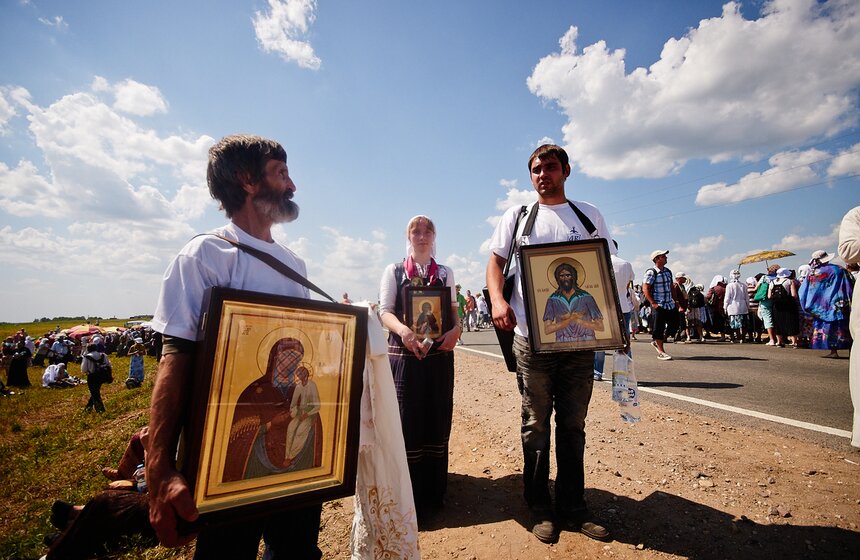 Состоялся Крестный ход в честь 700-летия Сергия Радонежского 28 фото