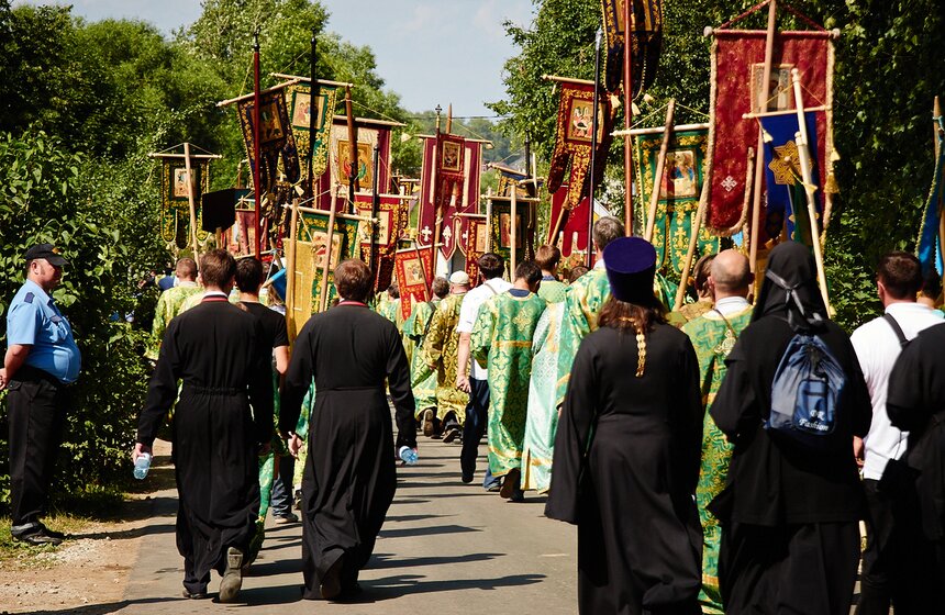 Состоялся Крестный ход в честь 700-летия Сергия Радонежского 38 фото