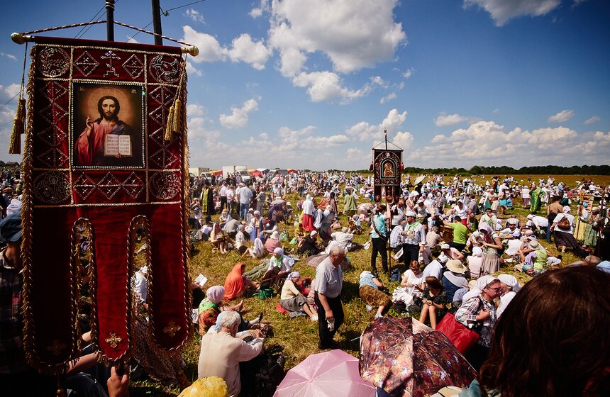 Состоялся Крестный ход в честь 700-летия Сергия Радонежского 30 фото