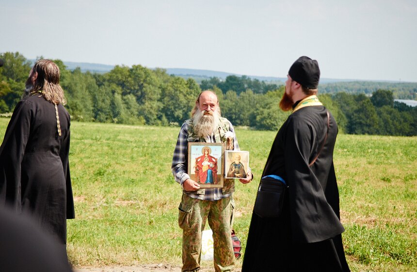 Состоялся Крестный ход в честь 700-летия Сергия Радонежского 36 фото