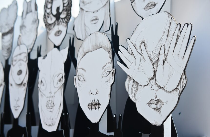 В парке Горького представили проект, посвященный уличной моде 15 фото