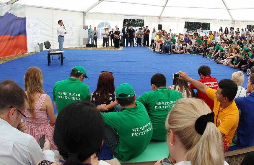 В Пятигорске стартовала вторая смена форума "Машук-2014" 22 фото