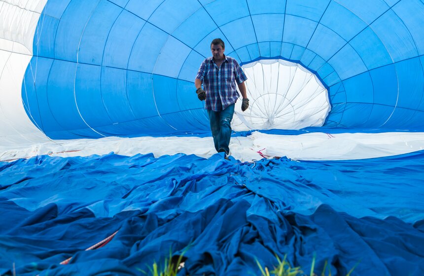 В Рязани прошел фестиваль воздухоплавания "Небо России" 3 фото