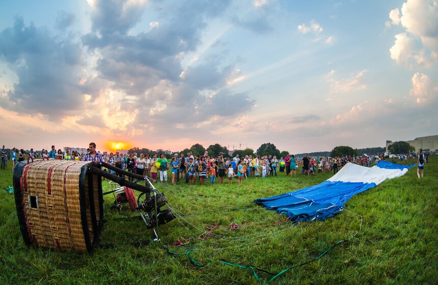 В Рязани прошел фестиваль воздухоплавания "Небо России" 6 фото