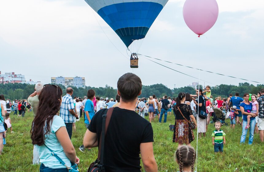 В Рязани прошел фестиваль воздухоплавания "Небо России" 4 фото