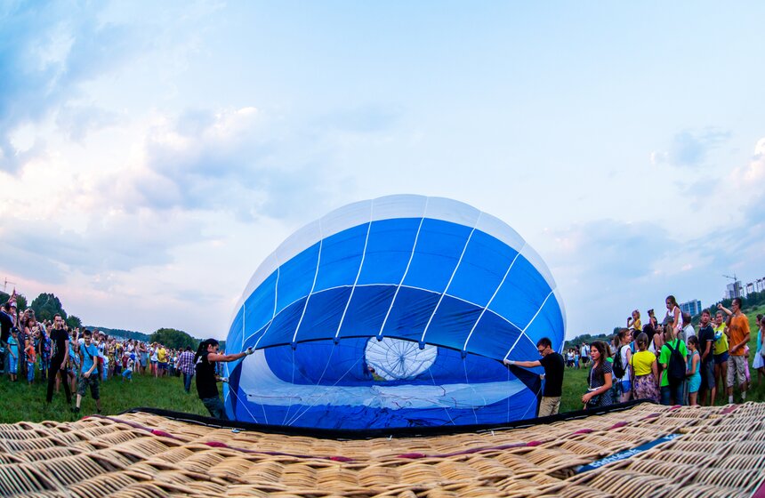 В Рязани прошел фестиваль воздухоплавания "Небо России" 7 фото