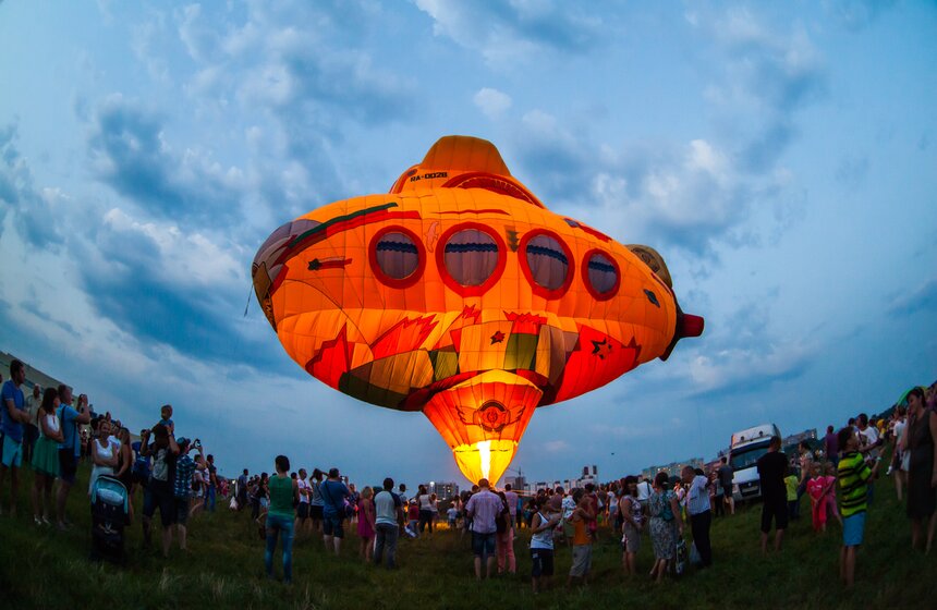 В Рязани прошел фестиваль воздухоплавания "Небо России" 15 фото