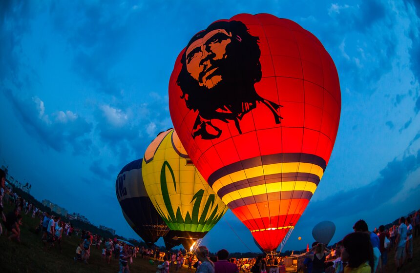 В Рязани прошел фестиваль воздухоплавания "Небо России" 14 фото