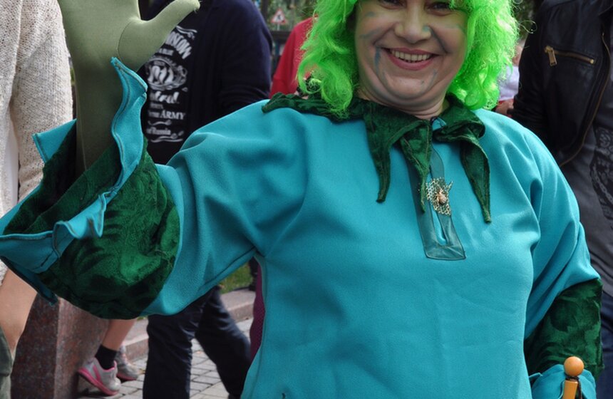 На Тверской прошел "Парад бабушек" 1 фото