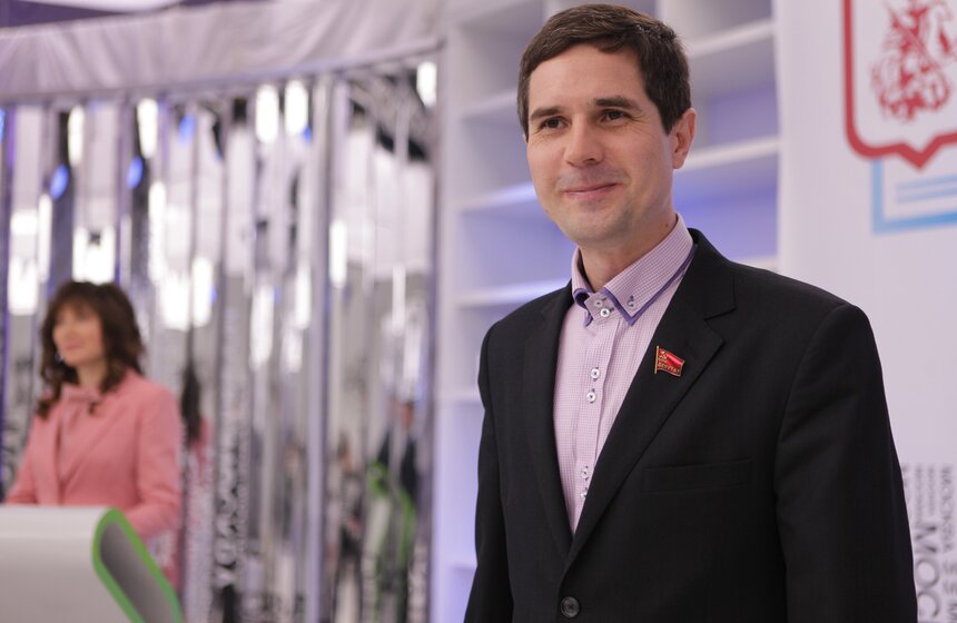 Кандидат в депутаты Мосгордумы от 10 округа Максим Фадеев (КПРФ)