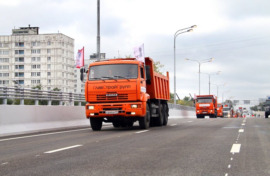 Мэр Москвы открыл многоуровневую эстакаду на Варшавском шоссе 12 фото