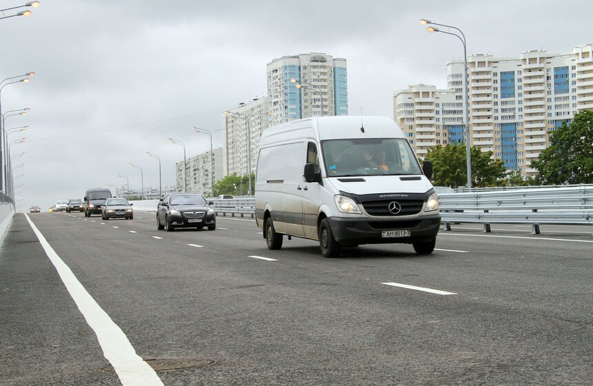Мэр Москвы открыл многоуровневую эстакаду на Варшавском шоссе 16 фото