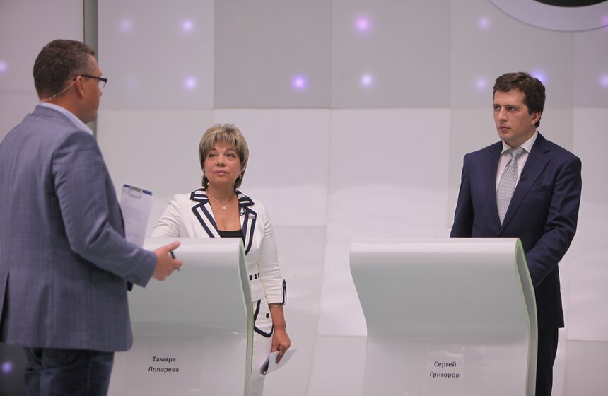 На телеканале "Москва 24" прошли дебаты кандидатов от 6 округа 11 фото