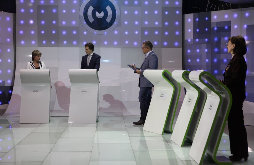 На телеканале "Москва 24" прошли дебаты кандидатов от 6 округа 13 фото