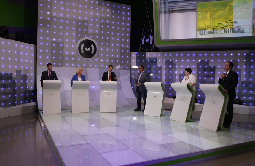 Завершились дебаты кандидатов в Мосгордуму от 24 округа 11 фото