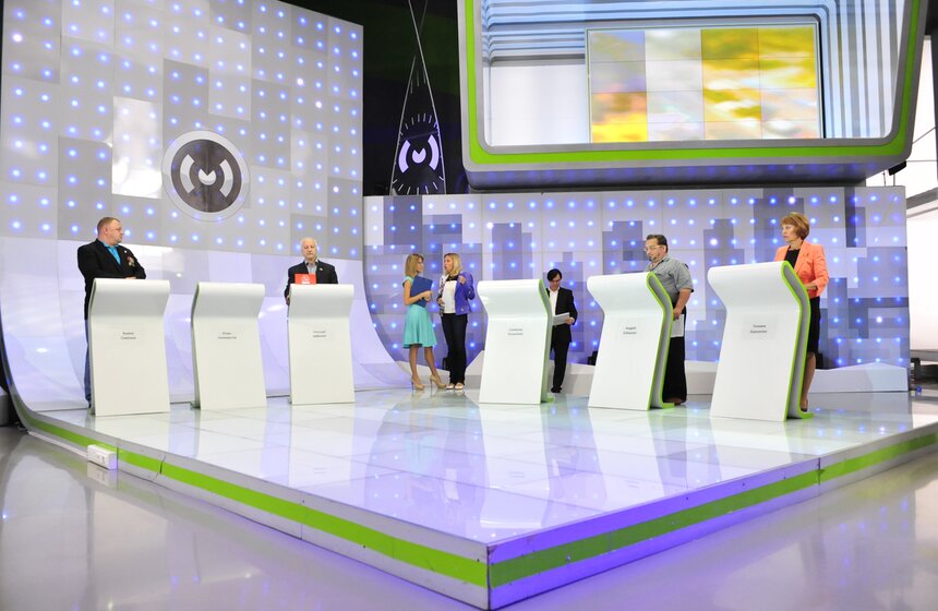 Дебаты кандидатов 11-го округа прошли на канале "Москва 24" 8 фото