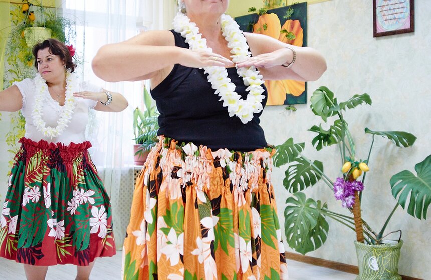 В Москве учат танцевать гавайские танцы хула 13 фото