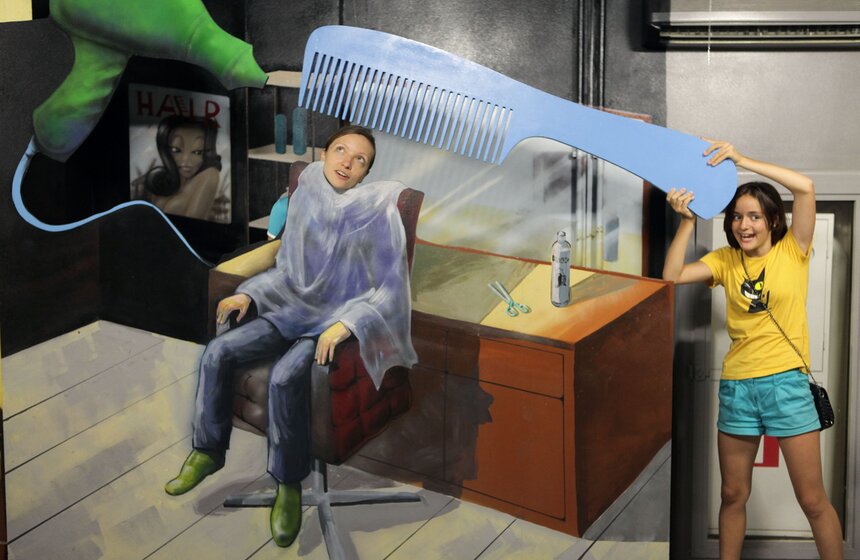 На Арбате открылся Музей оптических иллюзий 5 фото