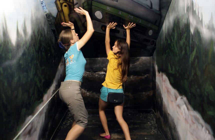 На Арбате открылся Музей оптических иллюзий 19 фото