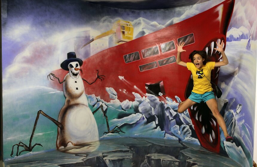 На Арбате открылся Музей оптических иллюзий 11 фото