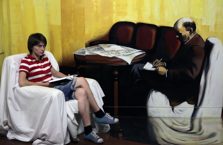 На Арбате открылся Музей оптических иллюзий 17 фото