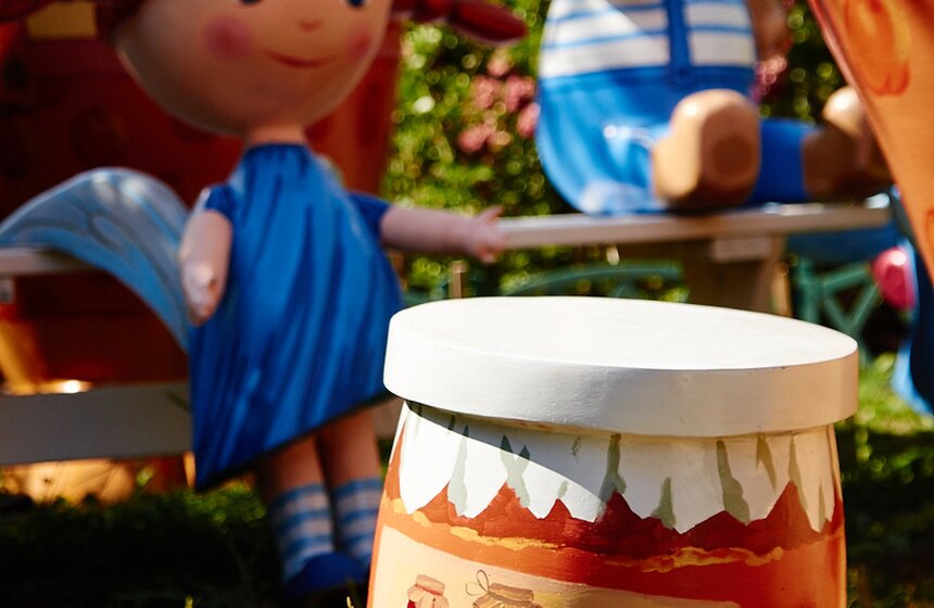 В Федоскине создают декорации для фестиваля "Московское варенье" 13 фото