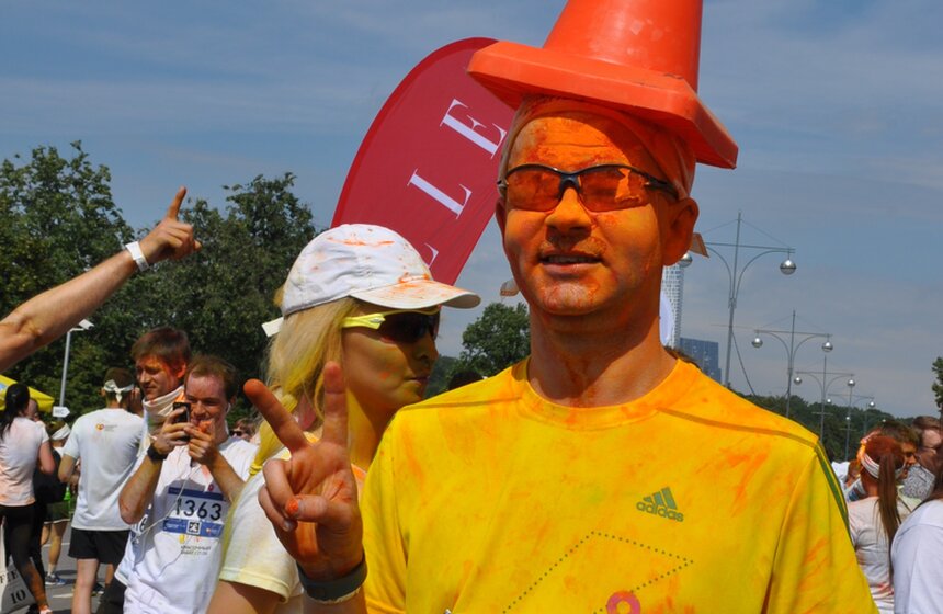 В "Лужниках" состоялся "Красочный забег" 7 фото