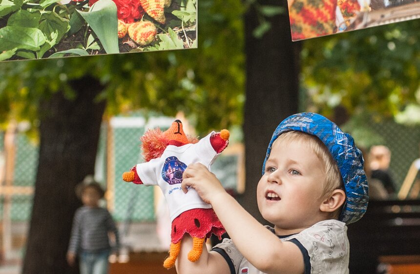 В саду "Эрмитаж" состоялся фотопроект "Сушка" 3 фото