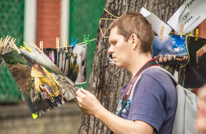 В саду "Эрмитаж" состоялся фотопроект "Сушка" 18 фото