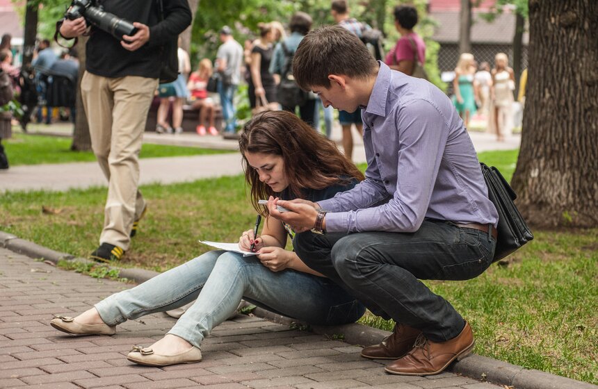 В саду "Эрмитаж" состоялся фотопроект "Сушка" 15 фото
