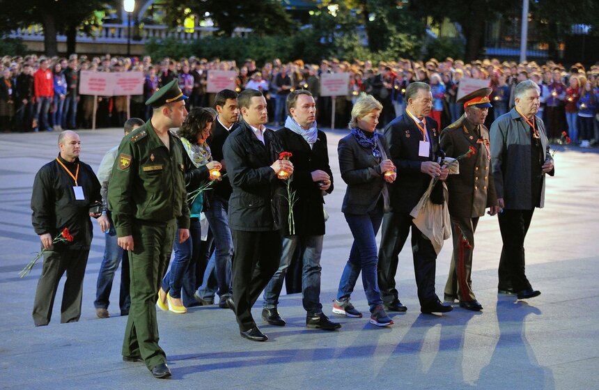 В столице прошла ежегодная акция "Вахта памяти" 4 фото