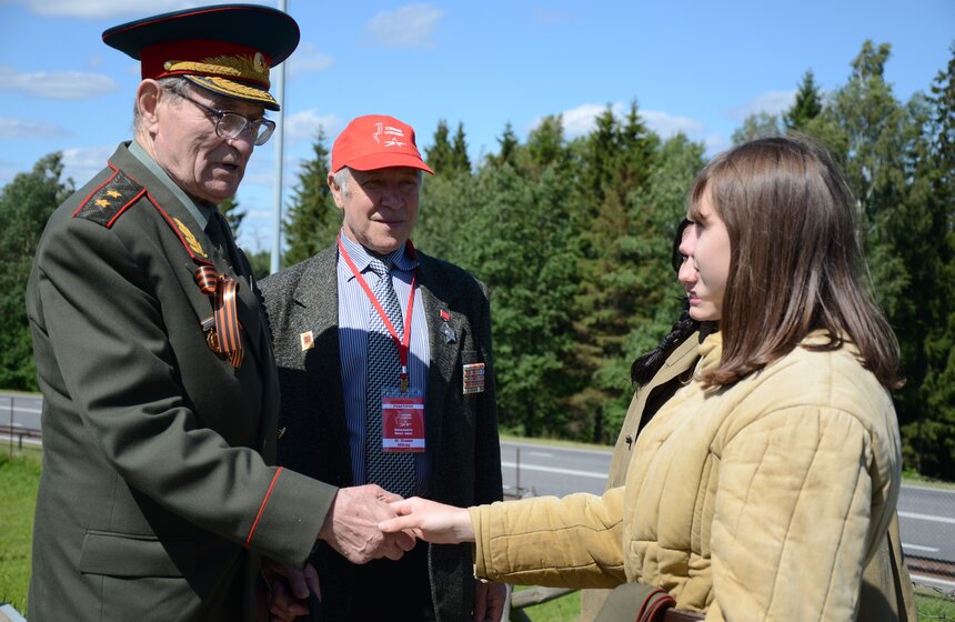 В Москве завершилась акция "Поезд Памяти" 24 фото