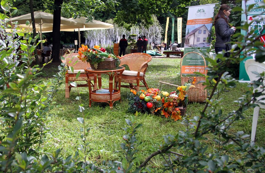 В "Сокольниках" проходит фестиваль ландшафтного искусства 7 фото