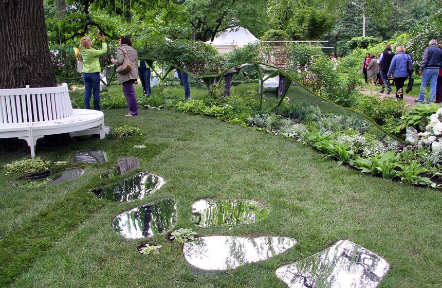 В "Сокольниках" проходит фестиваль ландшафтного искусства 9 фото