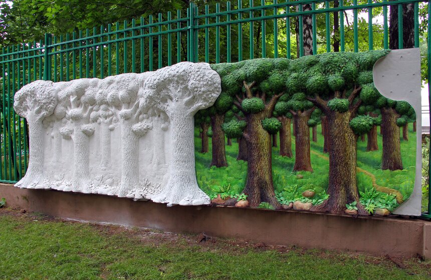 В "Сокольниках" проходит фестиваль ландшафтного искусства 4 фото