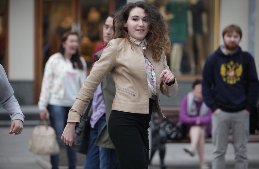 На Кузнецком мосту состоялся мастер-класс по танцам 14 фото