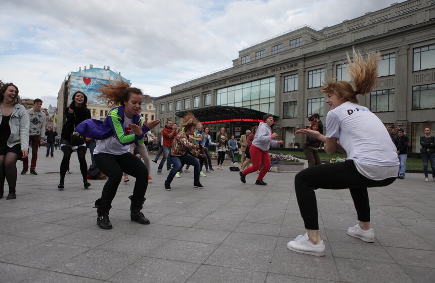 На Кузнецком мосту состоялся мастер-класс по танцам 3 фото