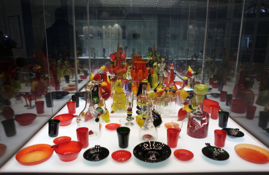 В усадьбе "Кусково" открылась выставка "Ода стеклу" 6 фото