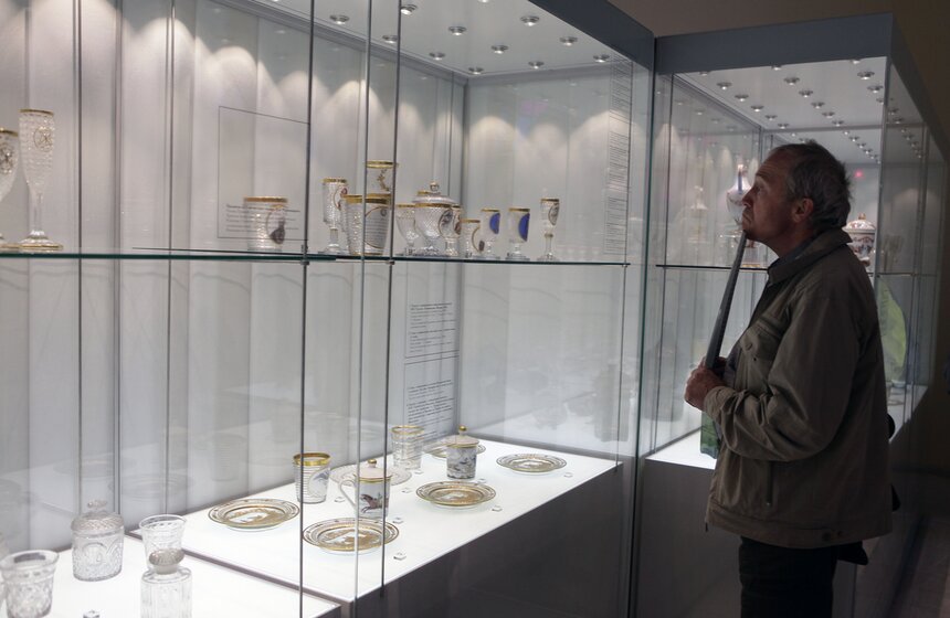 В усадьбе "Кусково" открылась выставка "Ода стеклу" 5 фото