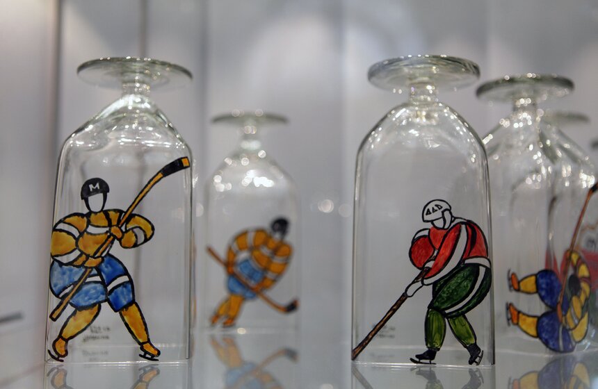 В усадьбе "Кусково" открылась выставка "Ода стеклу" 16 фото