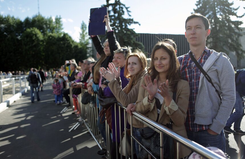 На ВДНХ выступила Кремлевская школа верховой езды 20 фото