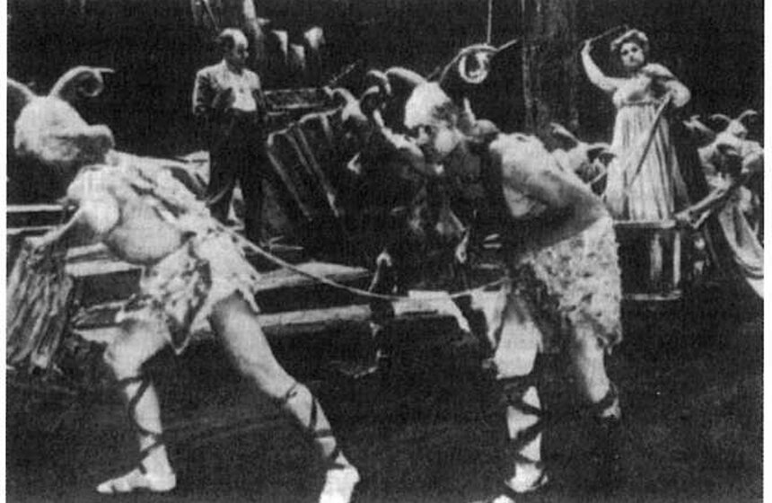 Эйзенштейн ставит "Валькирию", 1940 г. Фото: Большой театр