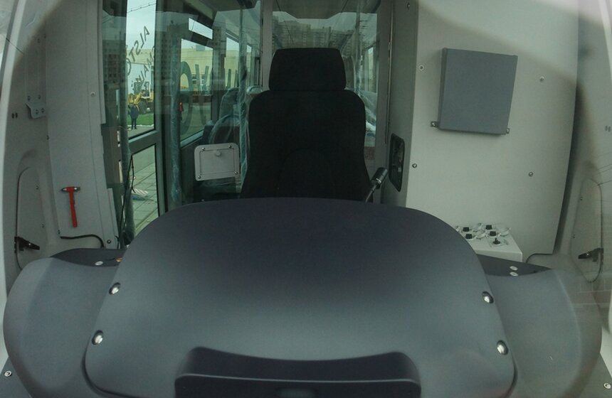 В депо "Краснопресненское" презентовали трамвай нового поколения 12 фото