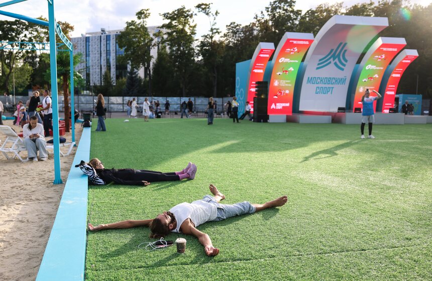 В "Лужниках" прошел фестиваль "Спортивные выходные" 24 фото