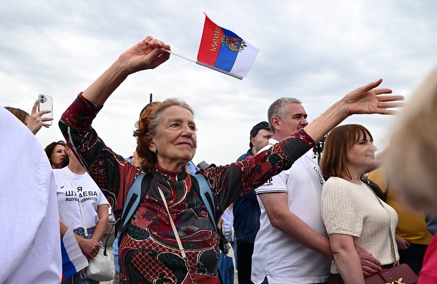 Фестиваль "Русское поле" прошел на Поклонной горе в Москве 11 фото