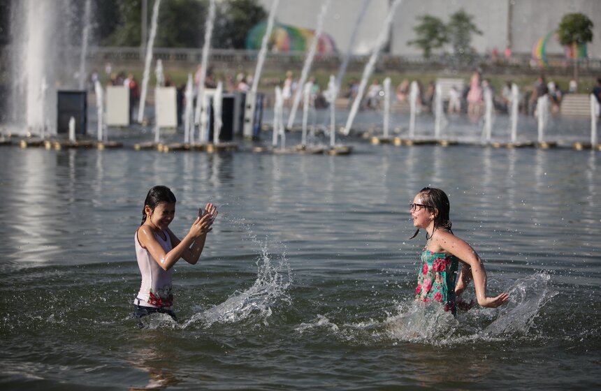 Фонтан парка Горького